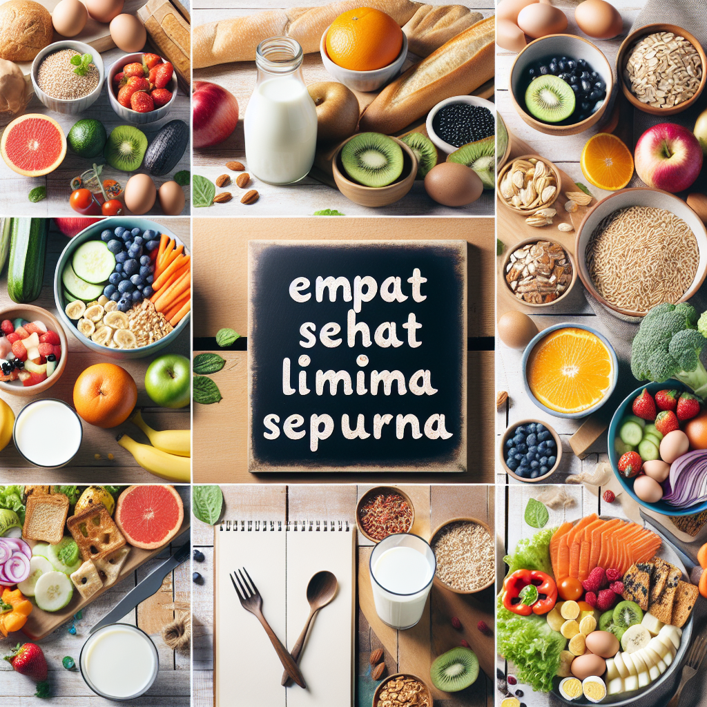 Makanan Sehat yang Termasuk dalam Konsep Empat Sehat Lima Sempurna