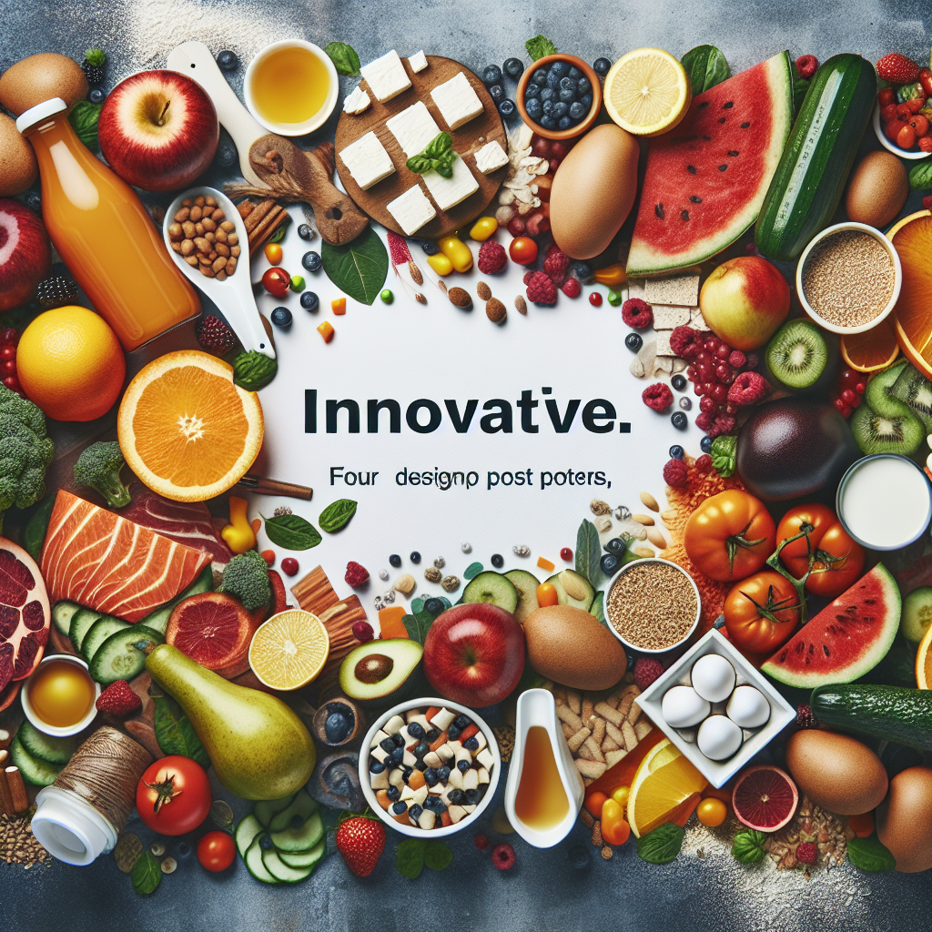 Kreasi Poster Makanan Sehat yang Menginspirasi Kreativitas Anda