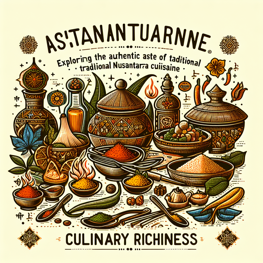 Menelusuri Cita Rasa Autentik Makanan Khas Nusantara: Kekayaan Kuliner