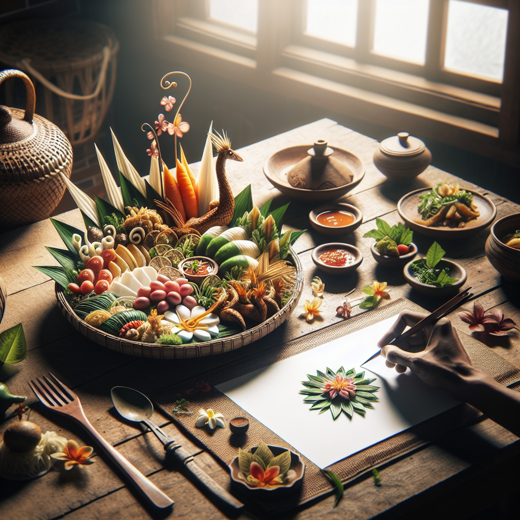 Kreativitas dalam Plating Makanan Indonesia: Mengubah Hidangan Tradisional
