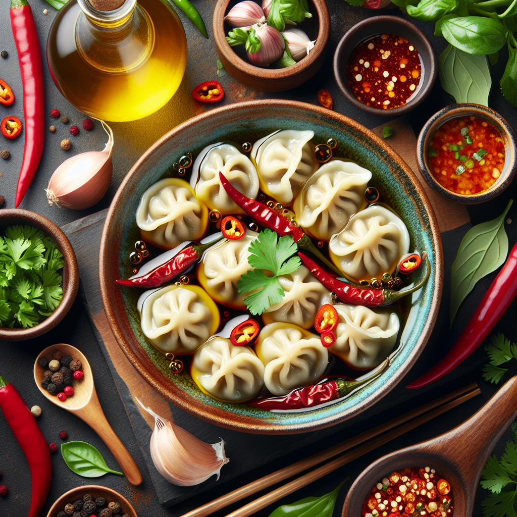 Memanjakan Lidah dengan Resep Pangsit Chili Oil yang Menggugah Selera