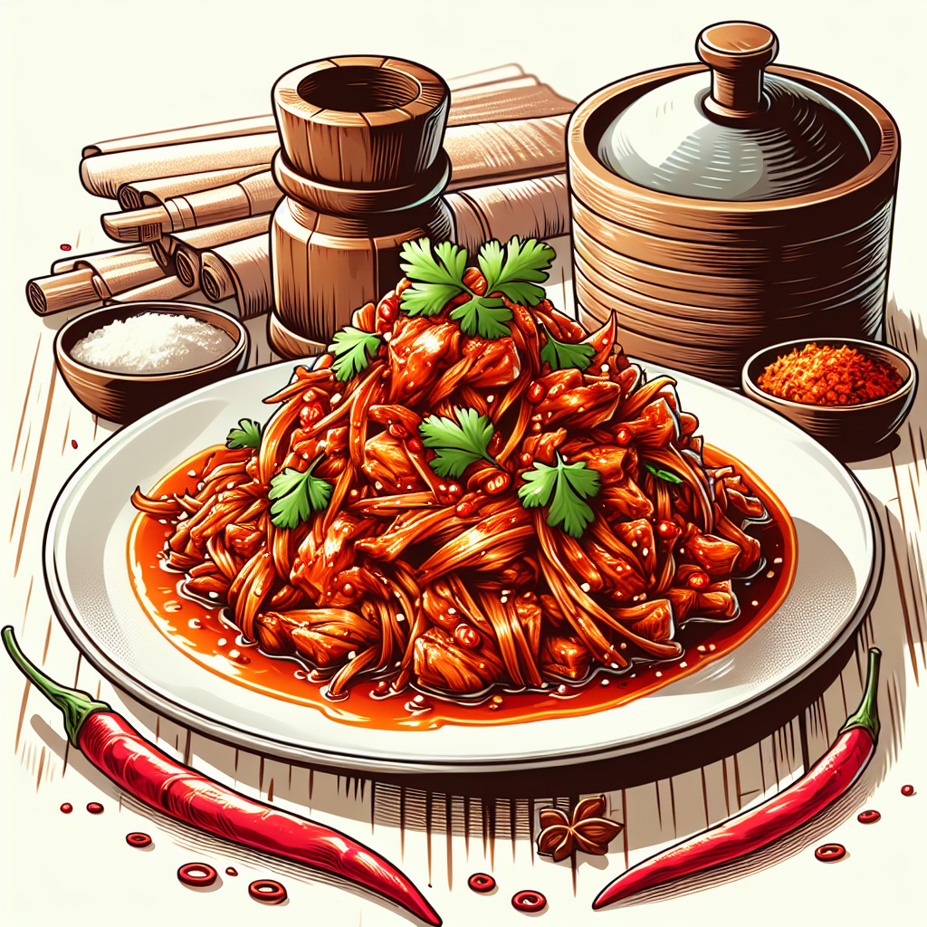 Resep Ayam Suwir Pedas Manis Lezat Siap Memanjakan Lidah